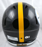 Pat Freiermuth Autographed Pittsburgh Steelers F/S Speed Helmet- Beckett W Holo