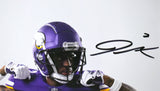 Jordan Addison Autographed Minnesota Vikings 8x10 Flex Photo - Beckett W Holo