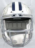 Dak Prescott Autographed Dallas Cowboys F/S Chrome Speed Helmet - Beckett W Holo