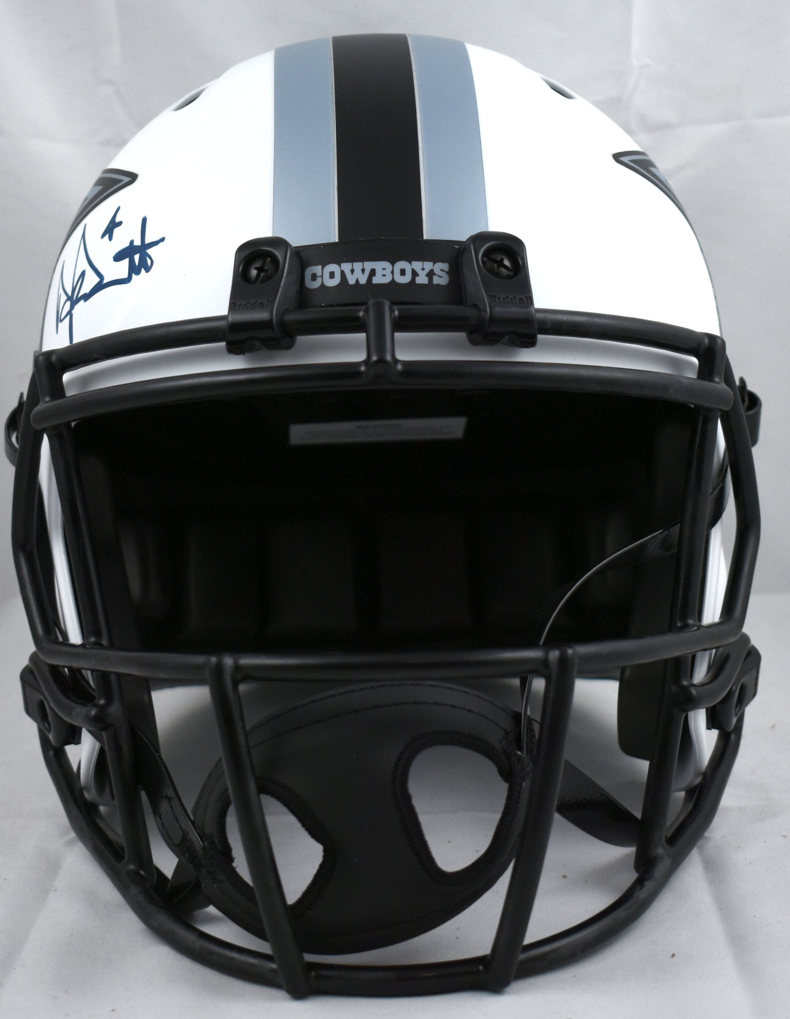 dak prescott football helmet Dak Prescott Autographed Dallas Cowboys F/S Lunar Speed Helmet