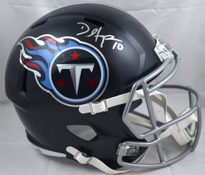 DeAndre Hopkins Autographed Tennessee Titans F/S Speed  Helmet - Beckett W Holo