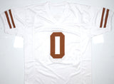 Ja'Tavion Sanders Autographed White College Style Jersey - Beckett W Hologram