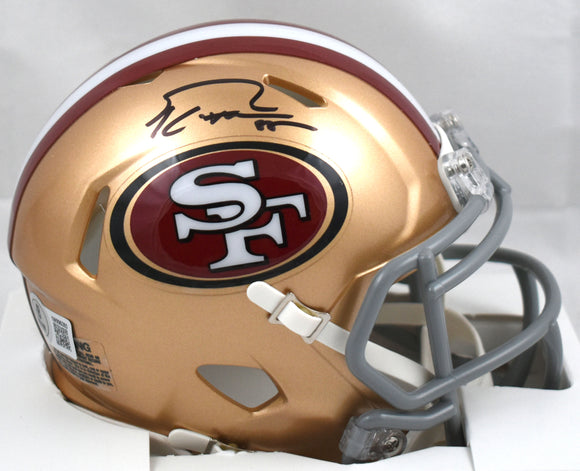 George Kittle Signed San Francisco 49ers Speed Mini Helmet - Beckett W Hologram