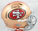 George Kittle Autographed 49ers F/S Speed Authentic Helmet - Beckett W Hologram