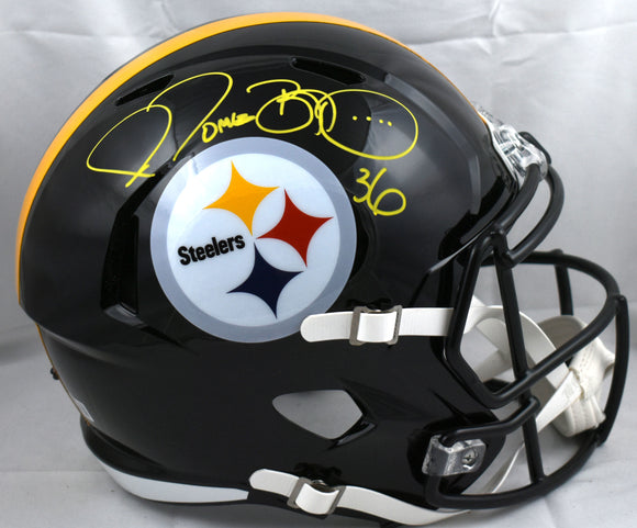 Jerome Bettis Autographed Pittsburgh Steelers F/S Speed Helmet - Beckett W Holo