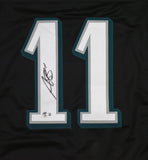 A.J. Brown Autographed Black Pro Style Jersey - Beckett W Hologram *Black *L1