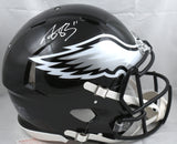 A.J. Brown Signed Eagles F/S 2022 ALT Speed Authentic Helmet- Beckett W Hologram