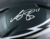 A.J. Brown Autographed Eagles F/S Speed Authentic Helmet- Beckett W Hologram