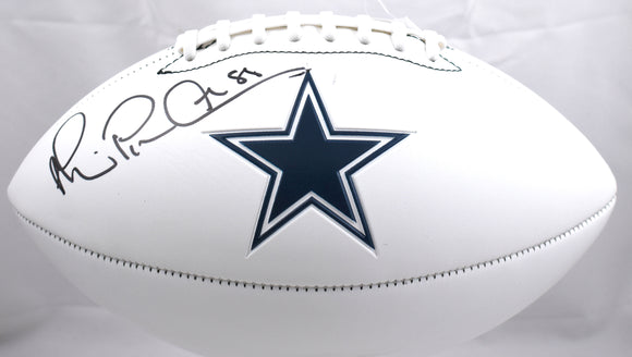 Michael Irvin Autographed Dallas Cowboys Logo Football - Beckett W Hologram