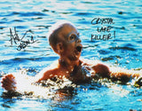 Ari Lehman Autographed 16x20 Drown Photo Crystal Lake Killer - Beckett W Holo