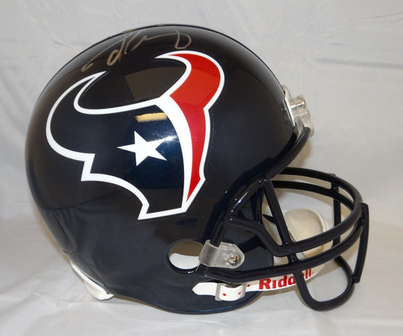 Jadeveon Clowney Autographed Houston Texans Full Size Helmet- JSA Auth *Silver Image 1
