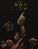 Kevin Von Erich Autographed 8x10 The Iron Claw Movie Poster Photo-Beckett W Holo