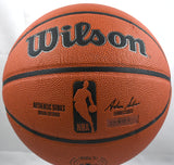 Victor Wembanyama Autographed Official NBA Wilson Basketball - Fanatics *Silver