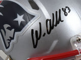 Wes Welker Autographed New England Patriots Speed Mini Helmet - JSA W *Black