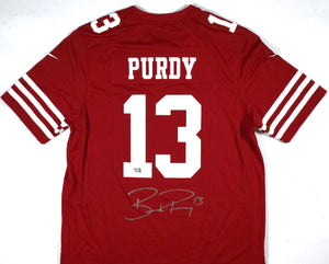 Brock Purdy Autographed San Francisco 49ers Nike Red Game Jersey - Fanatics