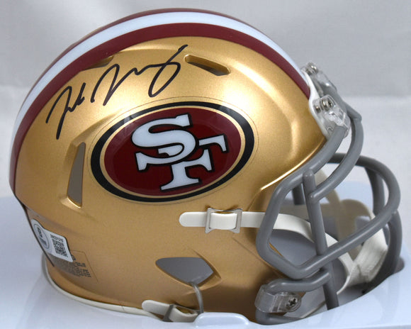 Jake Moody Signed San Francisco 49ers Speed Mini Helmet - Beckett W Hologram