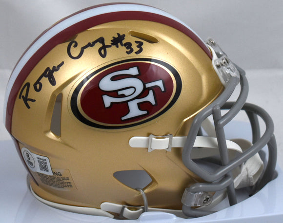 Roger Craig Autographed San Francisco 49ers Speed Mini Helmet - Beckett W Holo