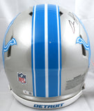 Aidan Hutchinson Autographed Lions F/S Speed Authentic Helmet - Beckett W Holo