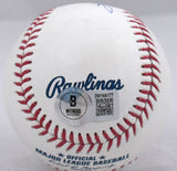 Ivan Rodriguez Autographed Rawlings OML Baseball - Beckett W Hologram *Blue