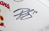 Brian Cushing Autographed USC Trojans Logo Football- JSA W Auth *Right