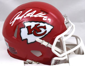 Jared Allen Signed Kansas City Chiefs Speed Mini Helmet - Beckett W Holo *White