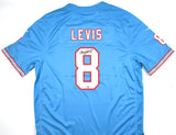 Will Levis Signed Tennessee Titans Nike Light Blue Game Jersey - Fanatics *Black