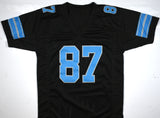 Sam LaPorta Autographed Black Pro Style Jersey - Beckett W Hologram *Black