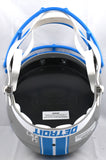 Jameson Williams Signed Detroit Lions F/S 2024 Speed Helmet - Beckett W Hologram