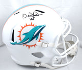 De'Von Achane Autographed Miami Dolphins F/S Speed Helmet - Beckett W Hologram