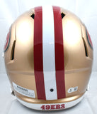 Vernon Davis Autographed San Francisco 49ers F/S Speed Helmet - Beckett W Holo