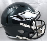 Randall Cunningham Autographed Eagles F/S Speed Helmet - Beckett W Hologram