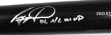 Ryan Howard Signed Black Louisville Slugger Pro Baseball Bat w/ MVP - Beckett W