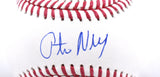 Otis Nixon Autographed Rawlings OML Baseball - Beckett W Hologram *Blue
