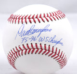 Dave Concepcion Autographed Rawlings OML Baseball w/WS Champs-Beckett W Hologram