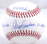 Dave Concepcion Autographed Rawlings OML Baseball w/ Stats - Beckett W Hologram
