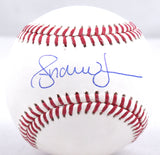 Andruw Jones Autographed Rawlings OML Baseball - Beckett W Hologram *Blue