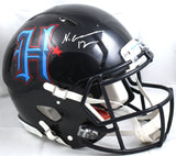 Nico Collins Signed Texans F/S ALT #2 Speed Authentic Helmet-Beckett W Hologram