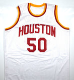 Ralph Sampson Autographed White Pro Style Jersey - Beckett W Hologram *Black