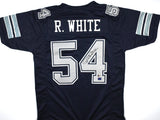 Randy White Autographed Blue Pro Style Jersey - Beckett W Hologram *Black