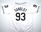 The Sandlot Cast Autographed Jersey w/8 Actors Inscribed - Beckett W Hologram