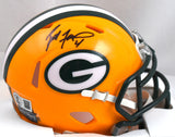 Brett Favre Autographed Green Bay Packers Speed Mini Helmet - Beckett W Hologram