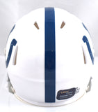 Dwight Freeney Autographed Indianapolis Colts Speed Mini Helmet - Prova *Black