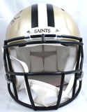 Rashid Shaheed Autographed Saints F/S Speed Authentic Helmet- Beckett W Hologram