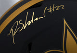 Rashid Shaheed Signed Saints F/S Eclipse Speed Authentic Helmet- Beckett W Holo