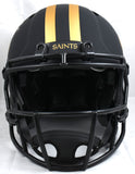 Rashid Shaheed Signed Saints F/S Eclipse Speed Authentic Helmet- Beckett W Holo