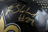 Rashid Shaheed Autographed Saints F/S Alt 22 Speed Helmet - Beckett W Hologram