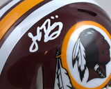 John Riggins Autographed Washington Speed Mini Helmet- Beckett W Hologram *White