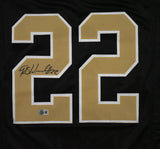 Rashid Shaheed Autographed Black Pro Style Jersey - Beckett W Hologram *Black