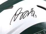 Davante Adams Autographed Jets 98-18 F/S Speed Authentic Helmet-Beckett W Holo