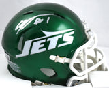 Ahmad Sauce Gardner Signed Jets 2024 Speed Mini Helmet - Beckett W Holo *Silver